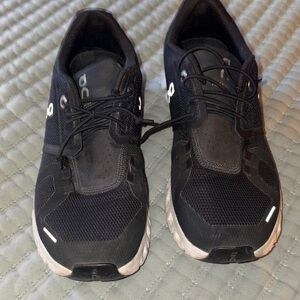 On Running Black Athletic Shoes